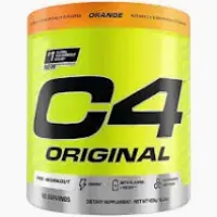C4 original pre workout orange, 50 servings
